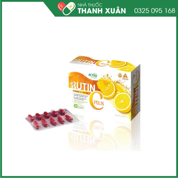 Rutin C Plus Anphaco Giúp tăng tính đàn hồi và làm bền vững thành mạch máu.